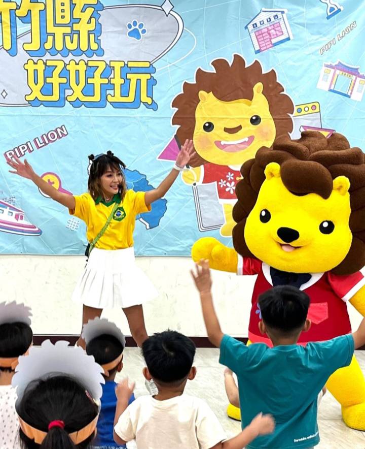 皮皮獅代言的新竹縣Hike客任務登山健行活動,熱烈辦理到10月底,歡迎全民踴躍報名參加。(圖/記者黃溎芬翻攝)