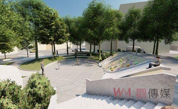 「圓與軸的歷程」交通運行元素 中市東區公兒30地下停車場公共藝術評選出爐