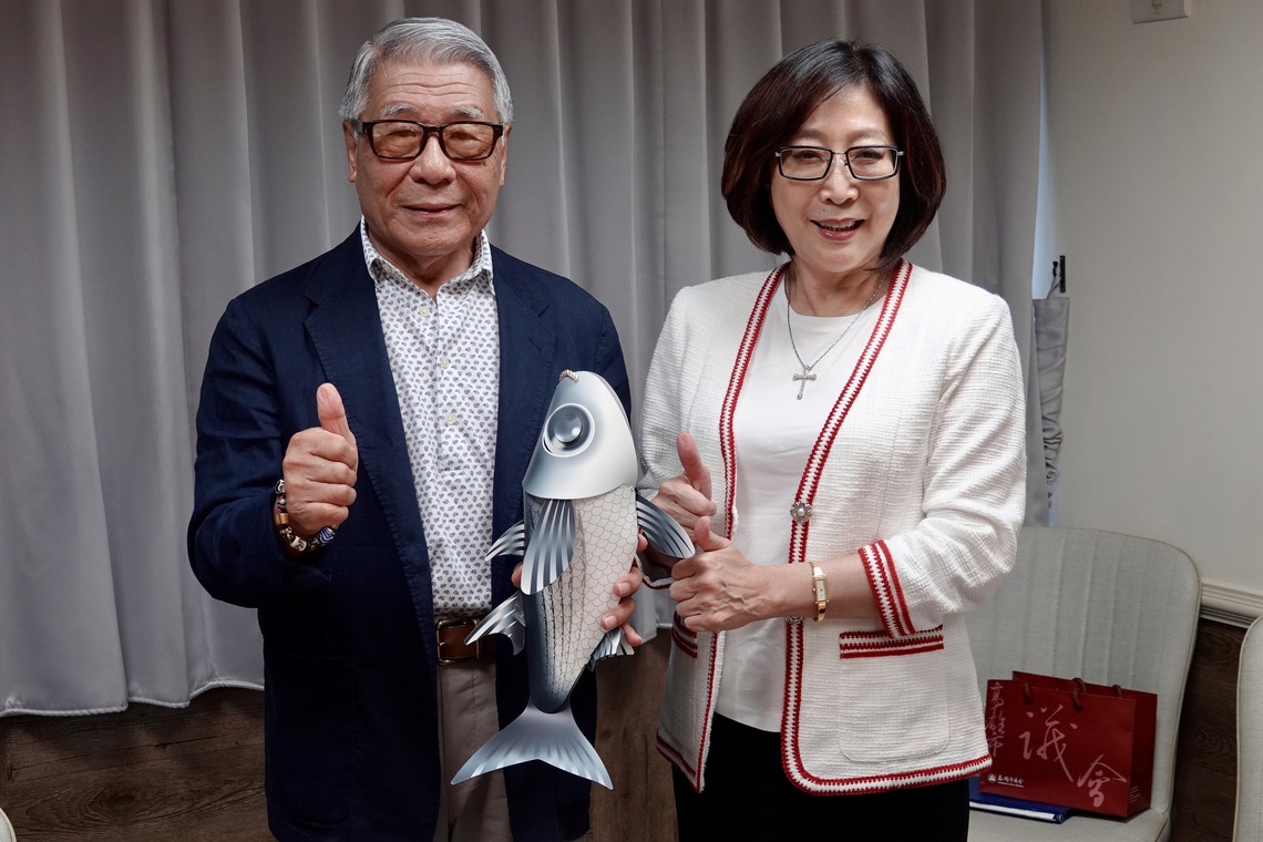 漾新聞|議長康裕成再見八王子黑須隆一 感謝推動高雄與八王子市最佳代言人