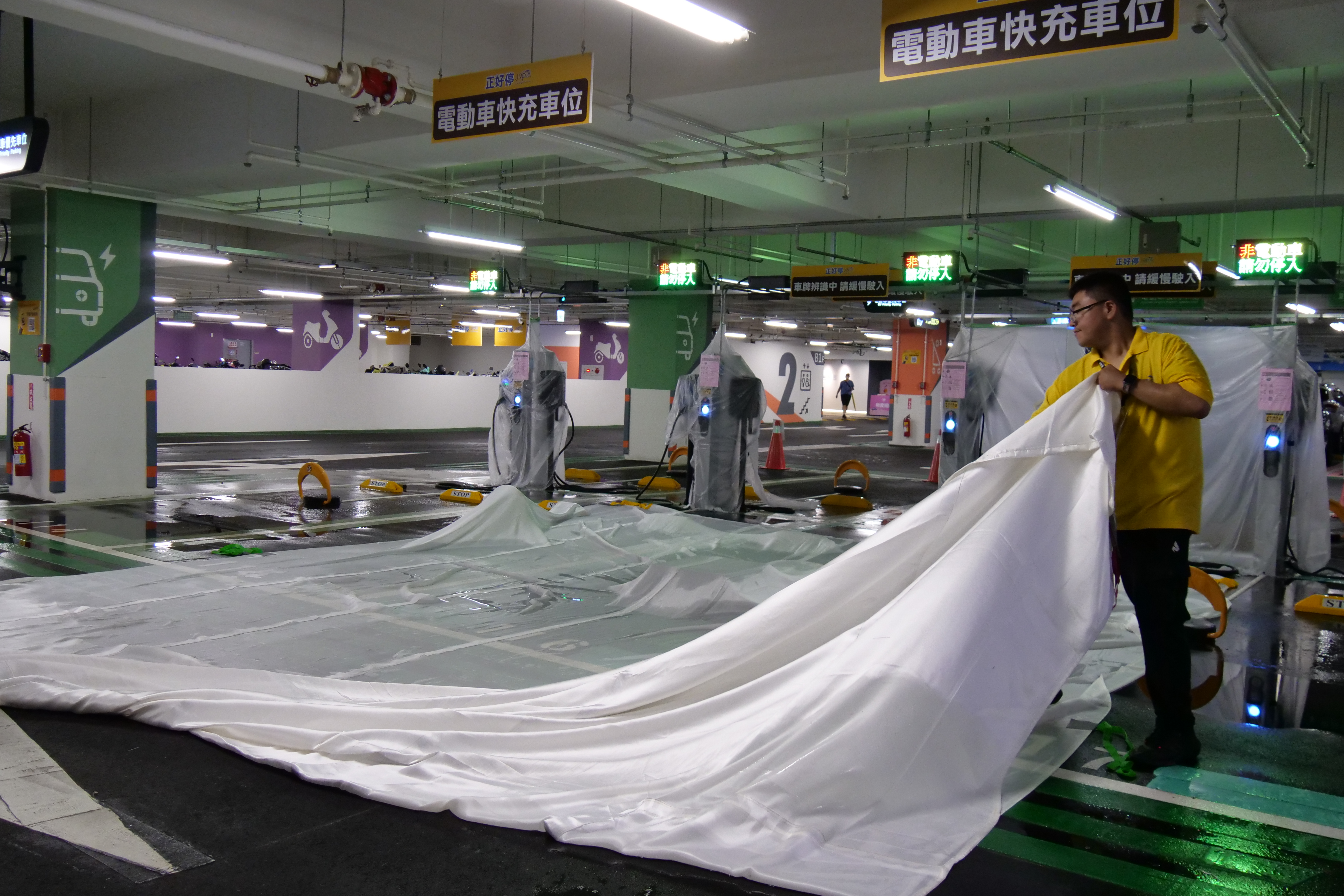 電動汽車大幅成長 新北建置公有停車場智能充電平台