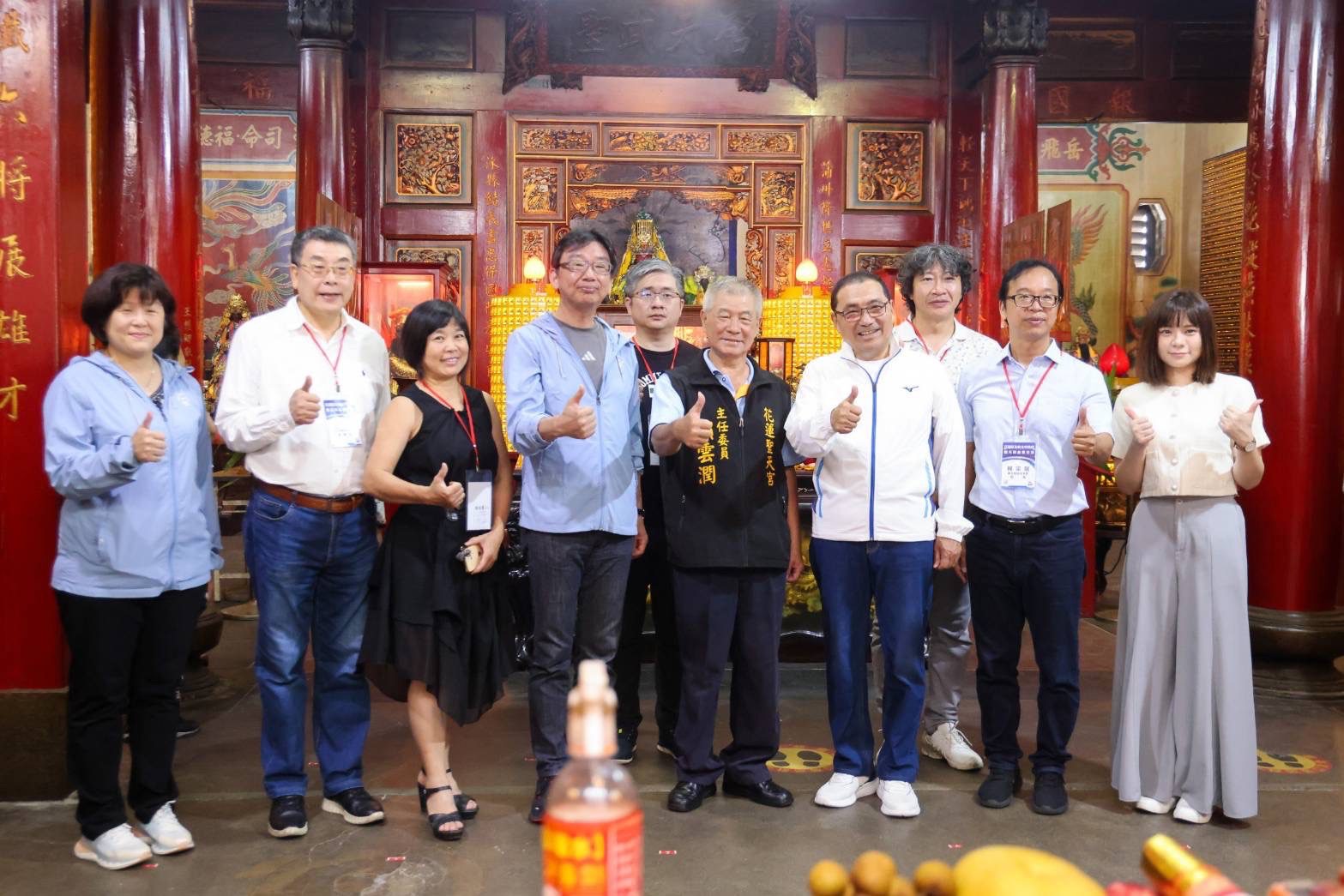 侯友宜支持振興花蓮經濟　推觀光、農產合作　率團隊與花蓮縣府交流