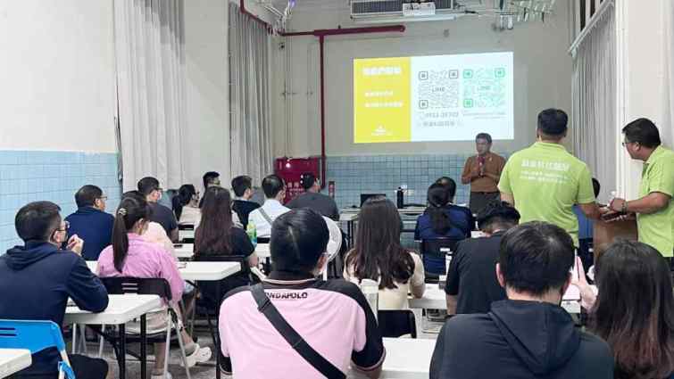▲驗巢科技驗屋本次公益講座不僅是公司回饋社會的一部分，更是希望幫助社區居民在購屋與驗屋過程中做出更明智的決策。（記者林明佑攝）