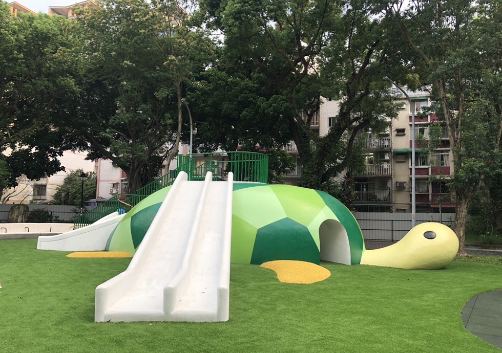 新店福民公園大翻新 海龜主題與里民同遊消暑 203 248240819a10