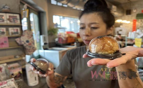 員林餐飲名店小閣樓推新口味蛋黃酥 以少油低糖好口感與彰化知名店抗衡