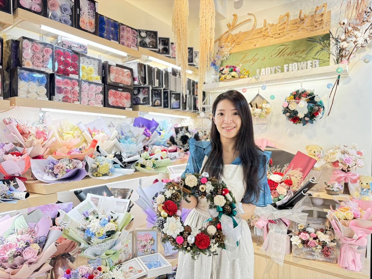 (圖/Lady's Flower 花姐姐手作藝術花禮)