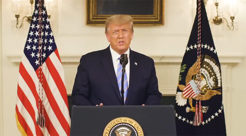 圖/@realDonaldTrump X