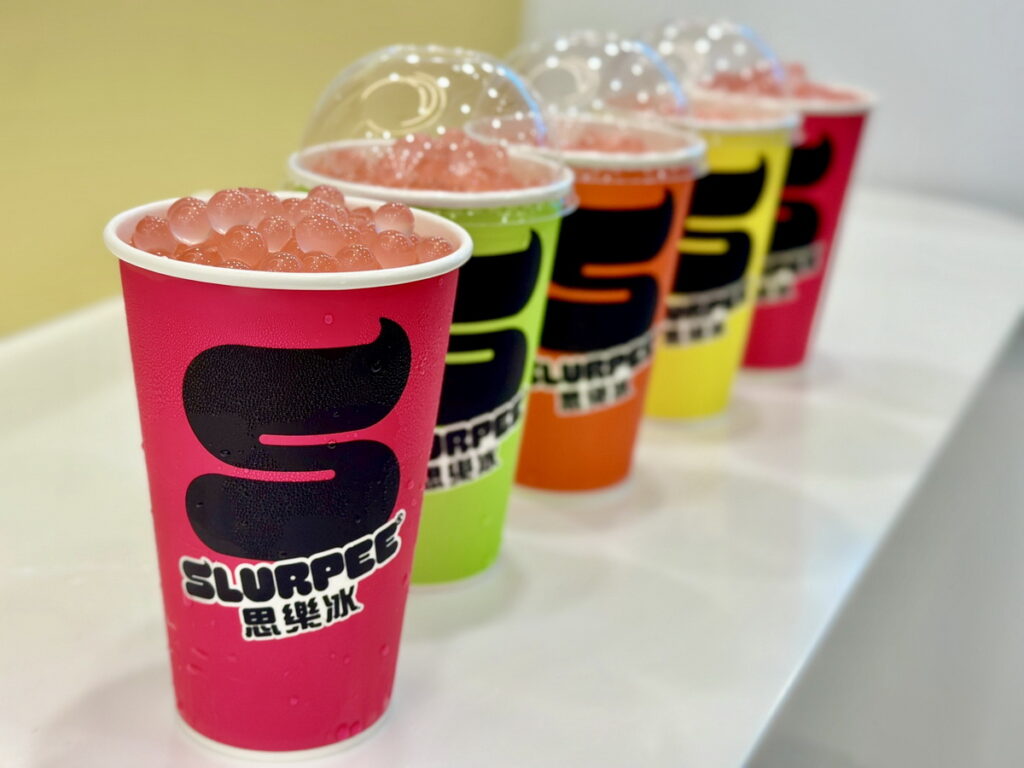 7-ELEVEN 首創咀嚼系加料版思樂冰,邀請民眾嚐鮮體驗。