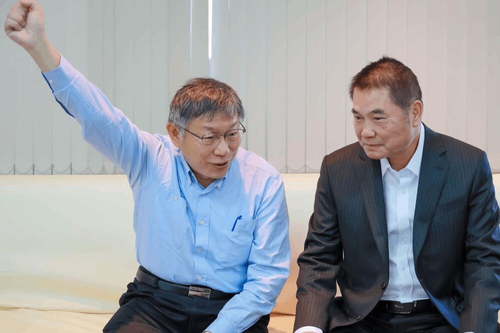 力挺柯文哲「絕不貪錢」 鍾東錦逆風聲援 202 照片來源:鍾東錦臉書