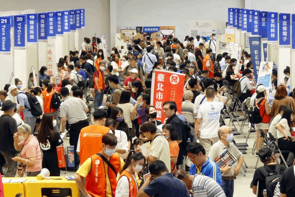 台北青銀就業博覽會圓山花博登場 近6成職缺無需經驗 197 照片來源:台北市政府就業服務處