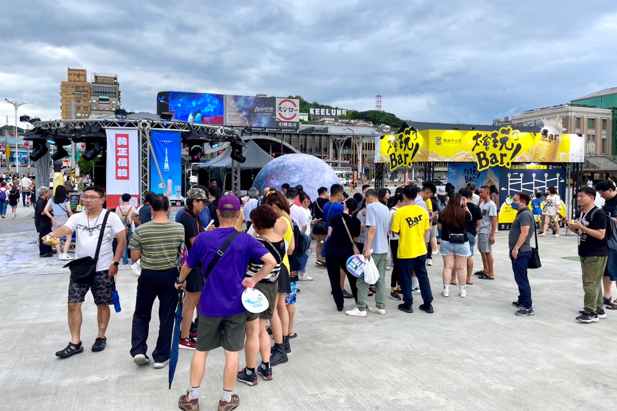 鷄籠中元祭品牌快閃大成功 融合在地日韓品牌好咖好酒平安久久 212 CNEWS195240820a02