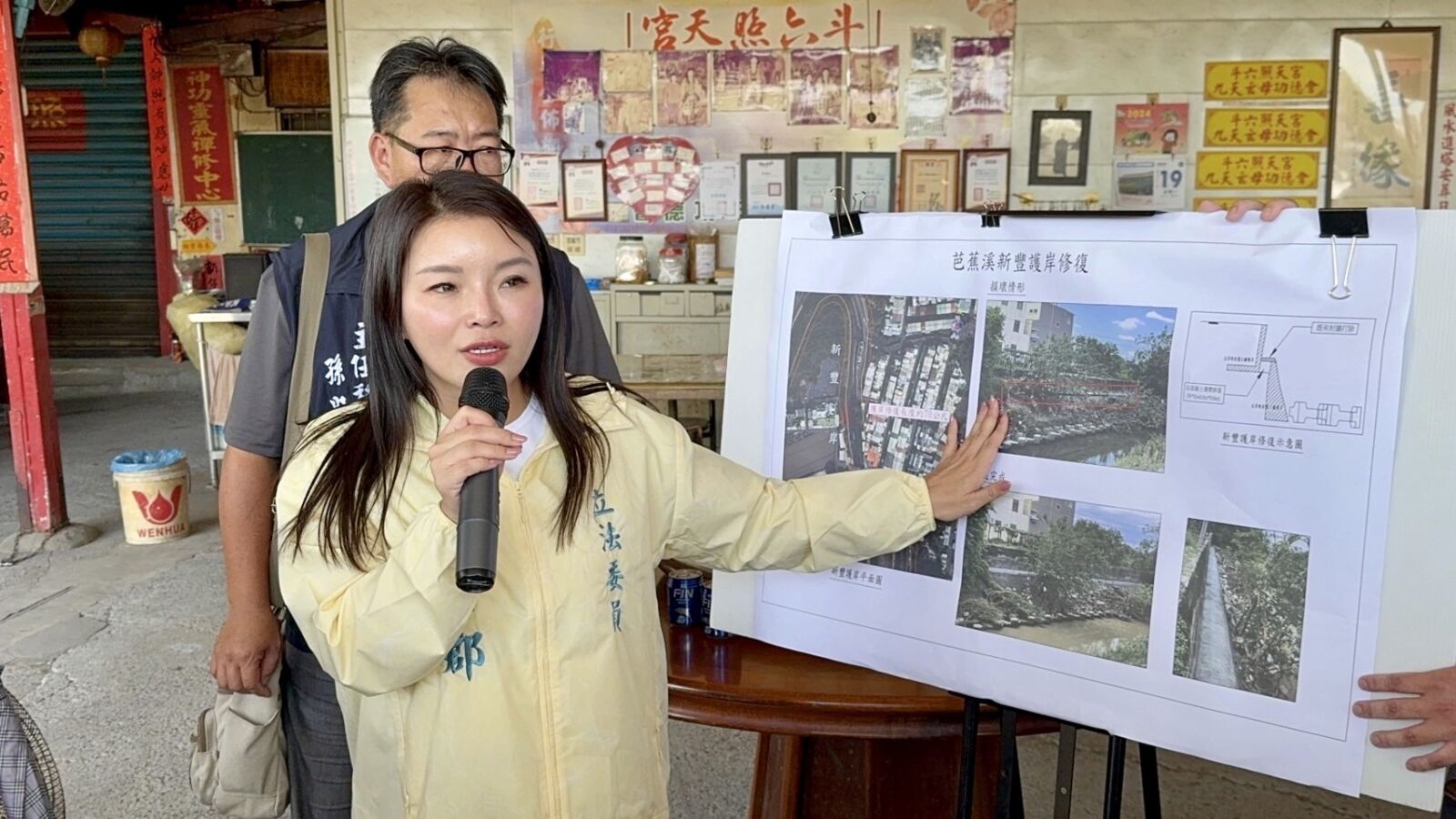凱米颱風釀災潰堤 張嘉郡促水利署啟動大埔溪檢討計畫 218 凱米颱風釀災潰堤 張嘉郡促水利署啟動大埔溪檢討計畫 217