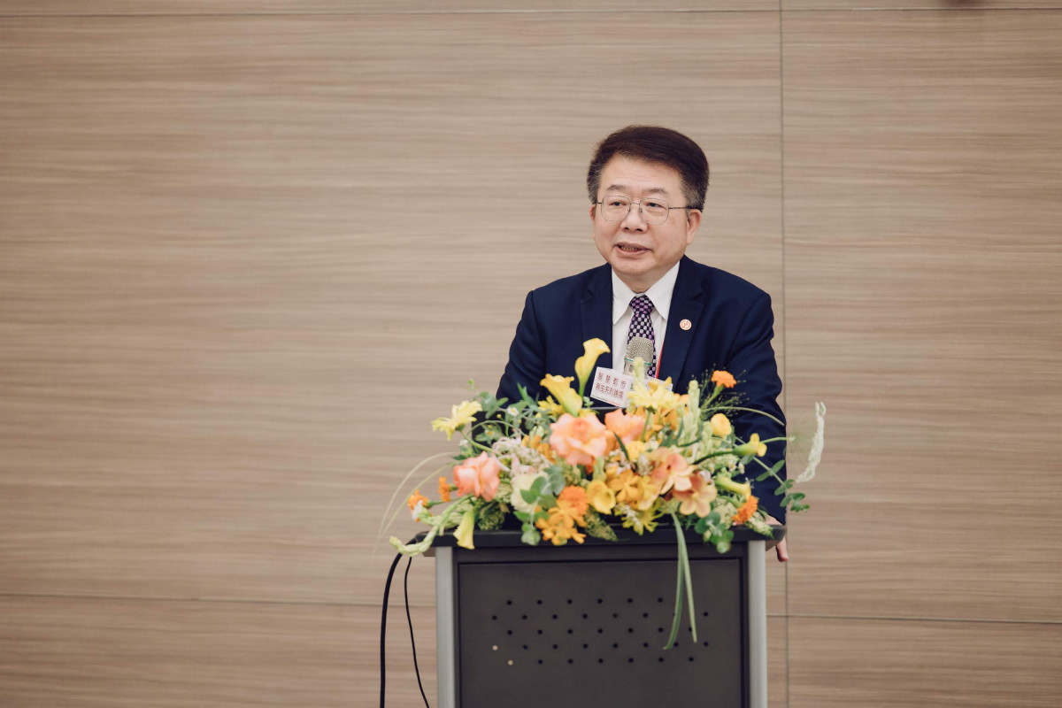華南金資產管理公司李宗賢董事長開場致詞。(圖/華南金資產管理提供)