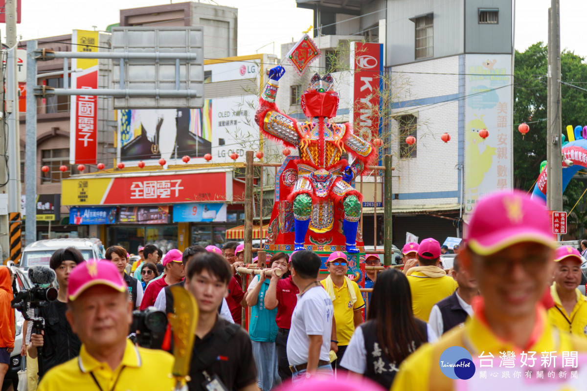 嘉義縣「民雄大士爺祭」創意踩街祈福遶境活動今天盛大登場／嘉義縣府提供