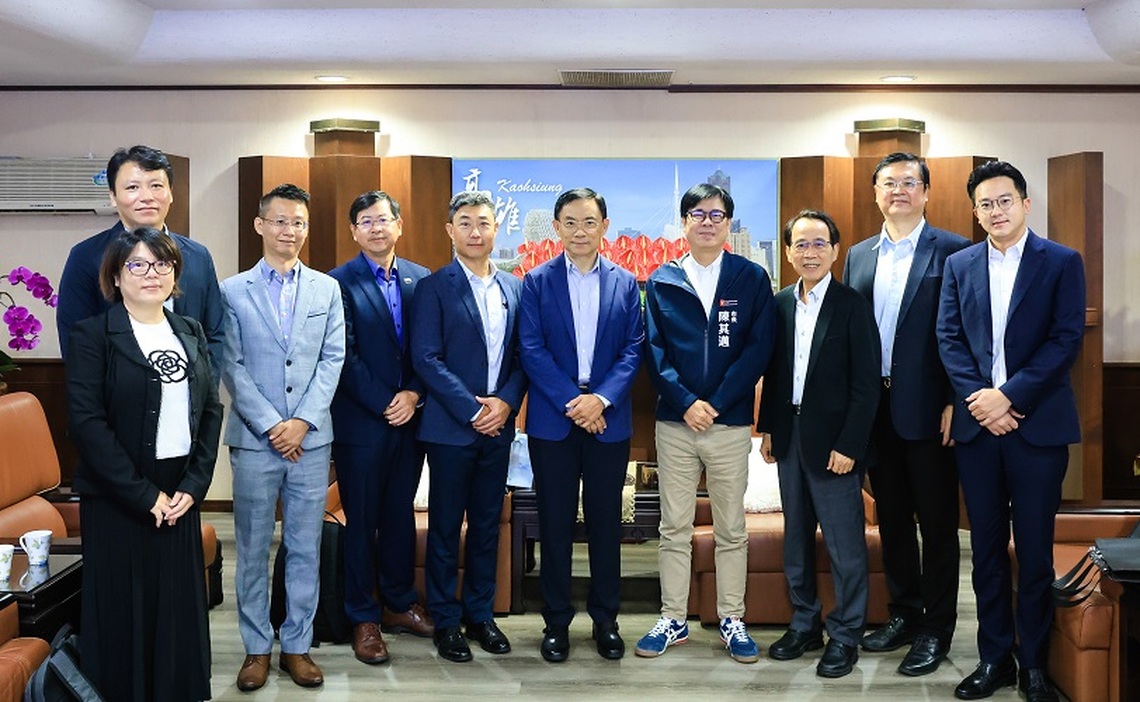 AMD全球資深副總裁拜會高市府 陳其邁:全力支持AMD在高雄設立研發中心