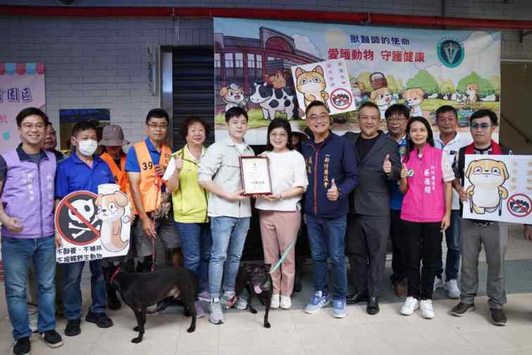 歐恩比重健義肢公司捐贈義肢助毛孩再奔跑