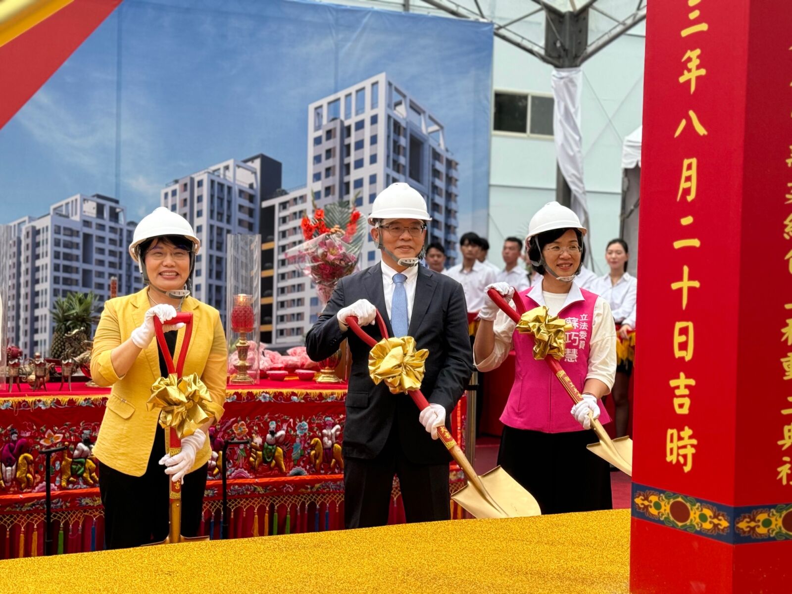 樹林社宅第一案 樹德安居578戶動土117年完工 216 CNEWS195240821a01