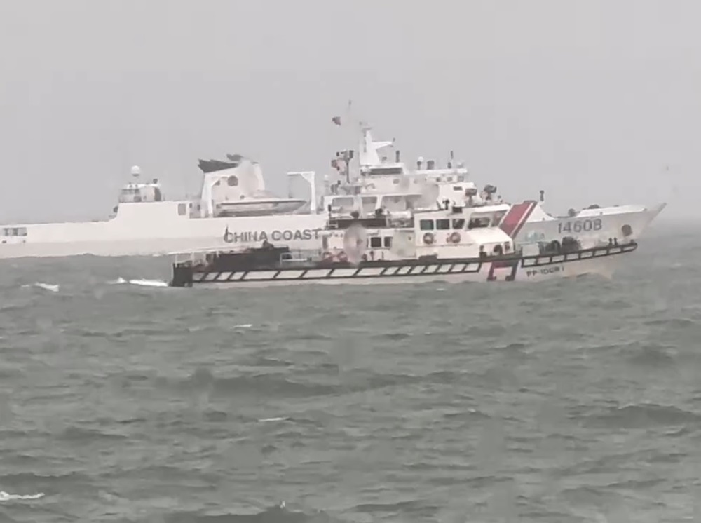 伏季休漁結束第6天 中國海警船再闖金門水域 197 cnews204240821a03