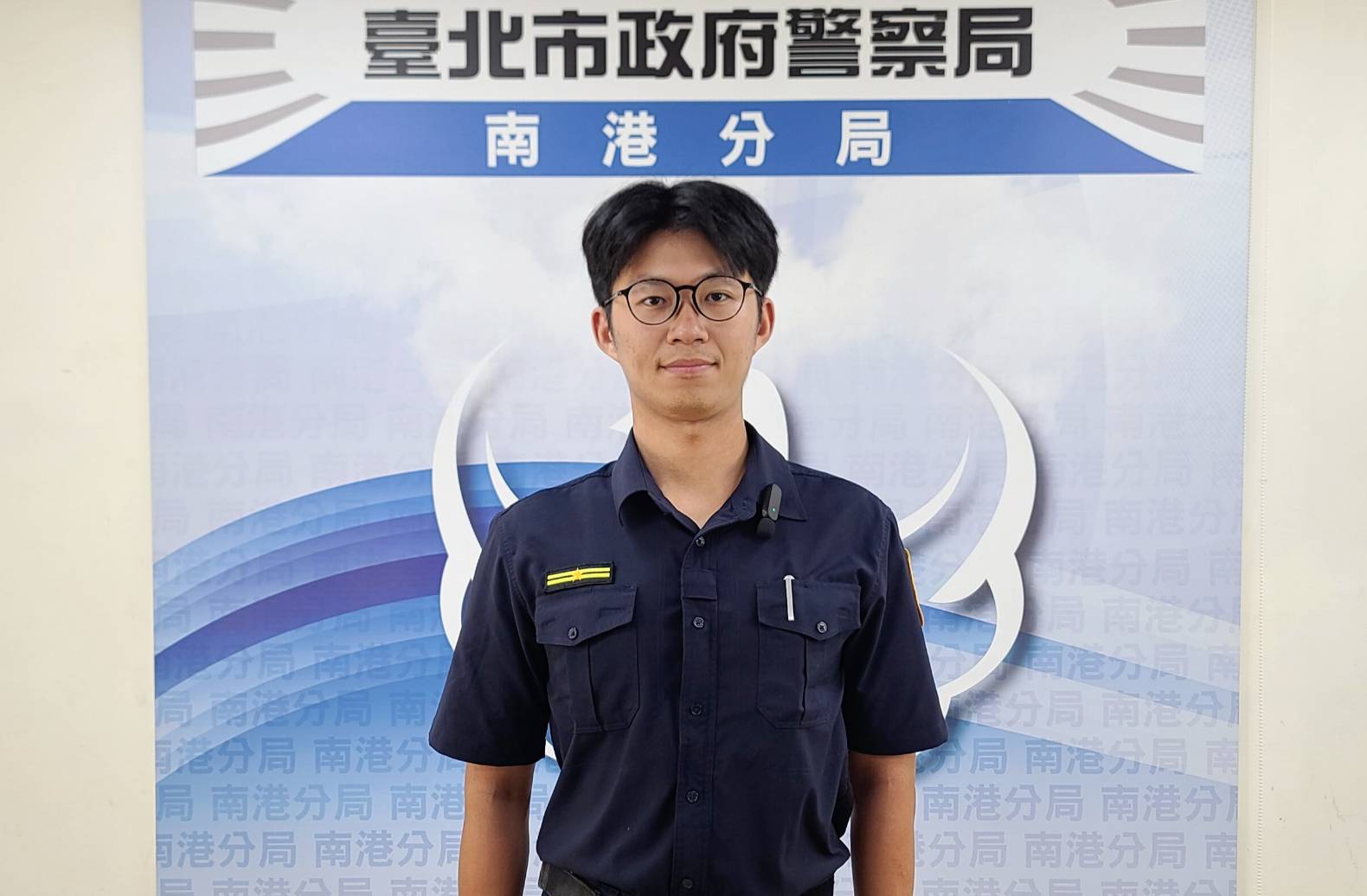 舊莊所所長陳永晉說明。(記者薛秀蓮翻攝)