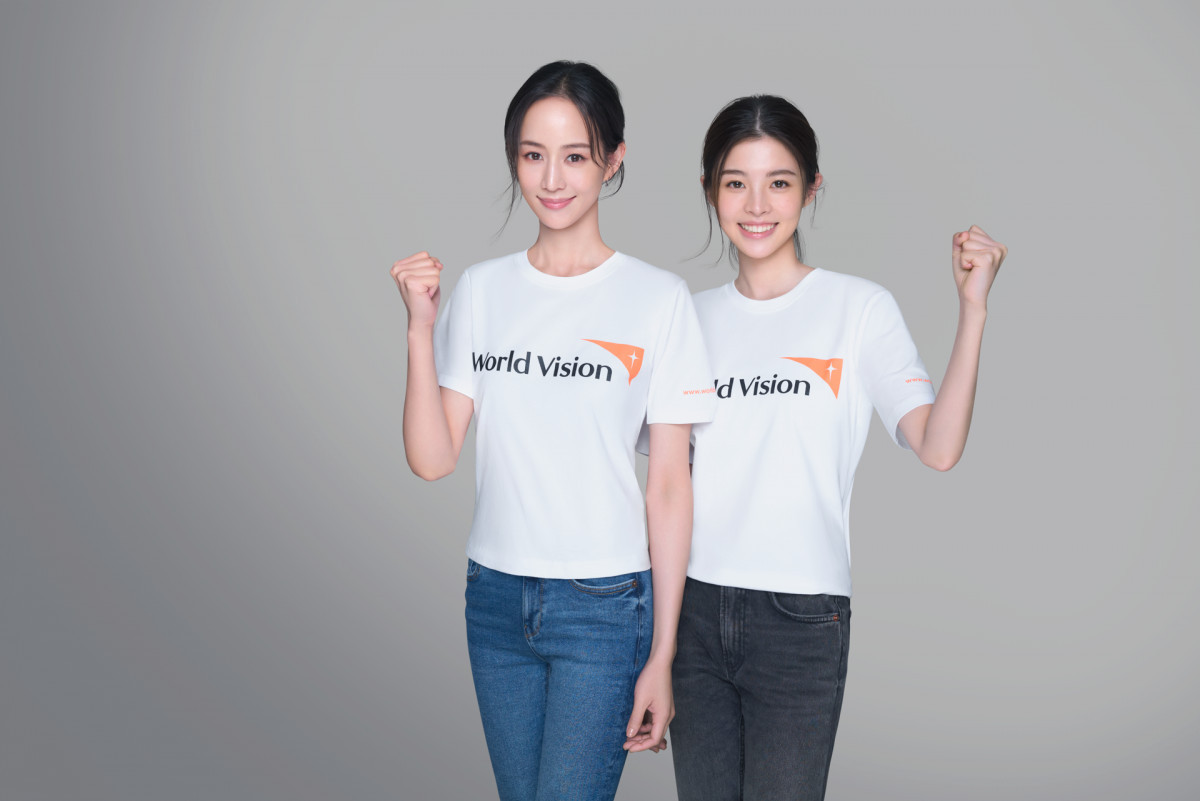 長期關懷弱勢孩童的張鈞甯與詹子萱攜手擔任展望會「資助1000女孩—凝聚勇氣·無所畏懼」代言人,為生活在恐懼中的女孩發聲。(台灣世界展望會提供)