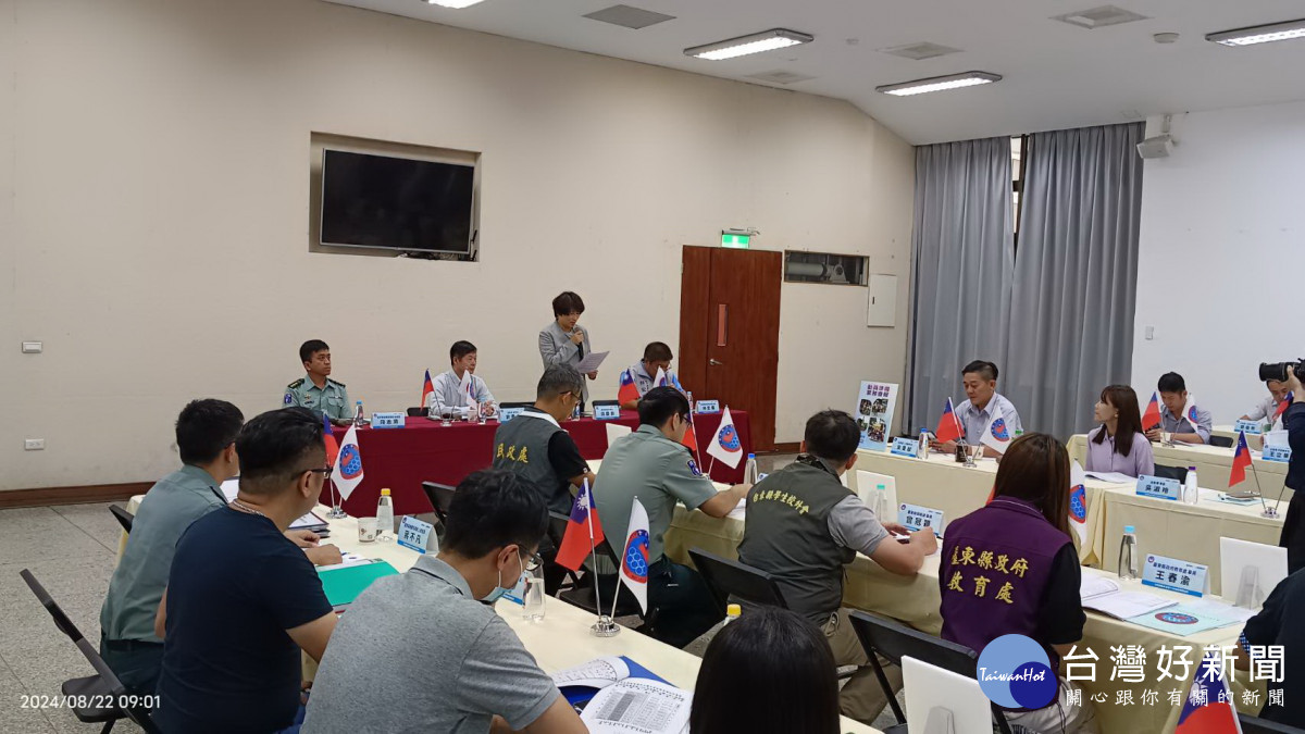 臺東全民防衛動員訪評圓滿落幕　全面提升防衛動員準備工作