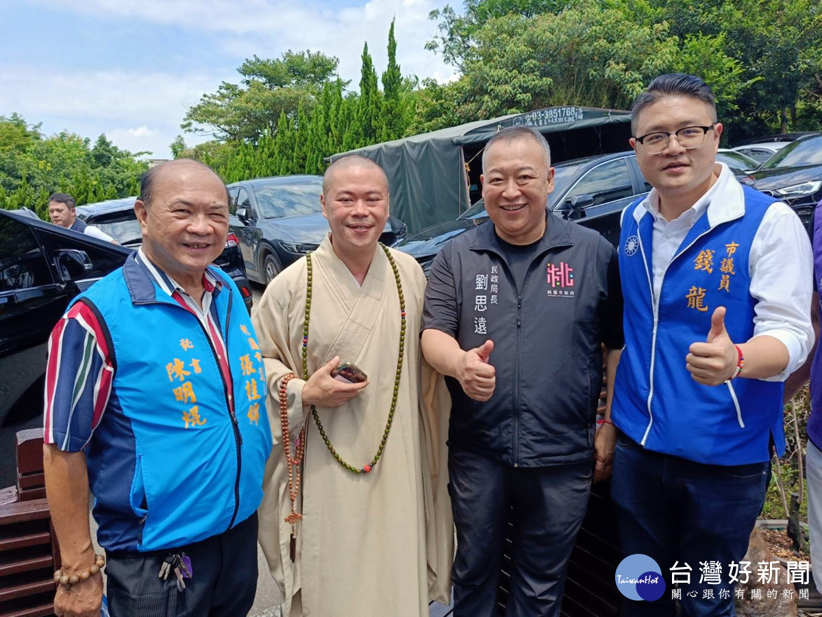 張善政參加宏願大千世界「與佛有約」 無國界祈安超薦報恩大法會