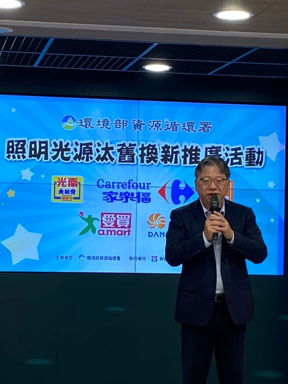 循環署副署長許智倫致詞（記者黃楸玲／攝影）