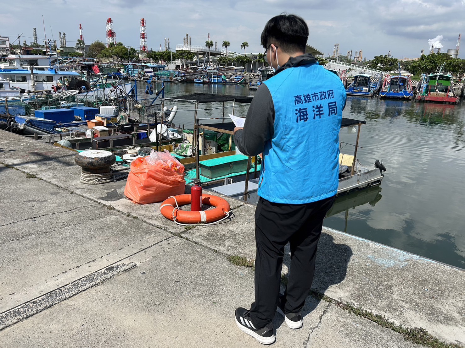 漁筏定期檢查 確保海上作業安全