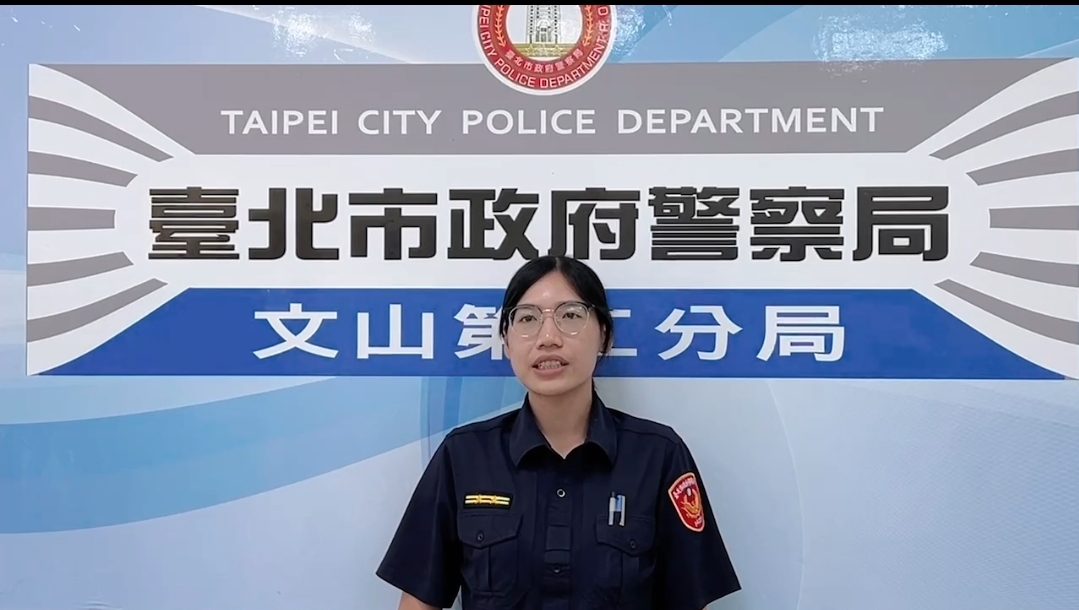 景美所所長許美雲提醒,因國際銅價上漲,大型工地應提高保全措施,以防止竊案發生。(記者 黃荷琇翻攝)