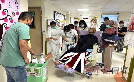 中榮埔里分院緩和療護病房-祖父母節個案返家圓夢計畫