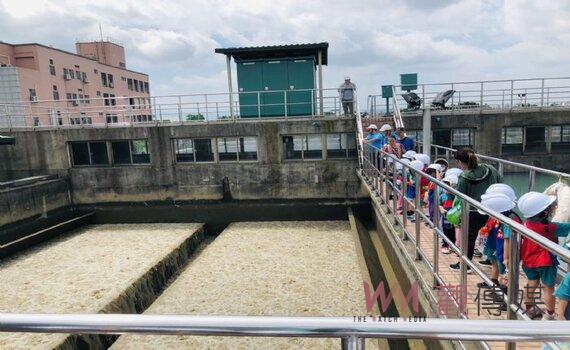愛惜水資源從小教育札根 桃園幼稚園小朋友參觀自來水給水廠