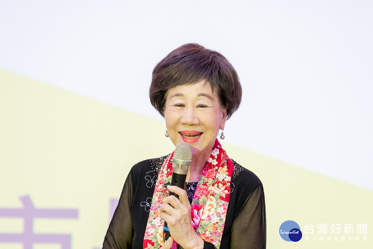 前副總統暨台灣國際職業婦女協會創會理事長呂秀蓮。<br /><br />