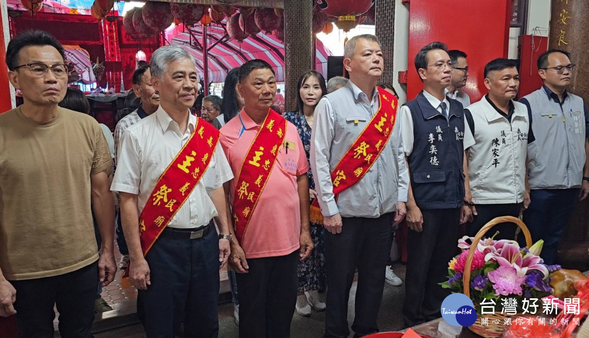 嘉義市「113年義民文化節」祭典活動，昨(23)日在嘉義褒忠義民廟舉行祭祀大典／嘉義市府提供