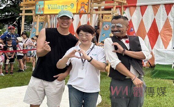 全台首創沉浸式太空馬戲秀 台中「夏日馬戲節」首日開演吸逾3萬人