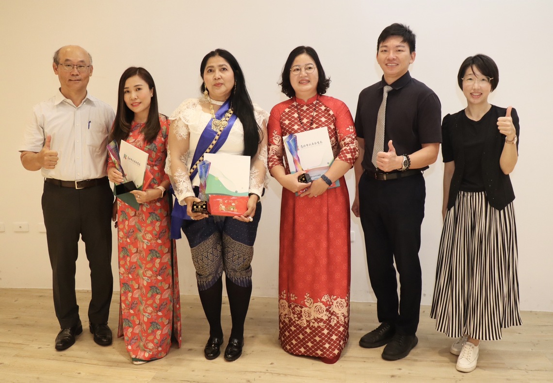 漾新聞|高市首辦「雄新獎」表揚3位優秀新住民老師提升學生多元文化素養