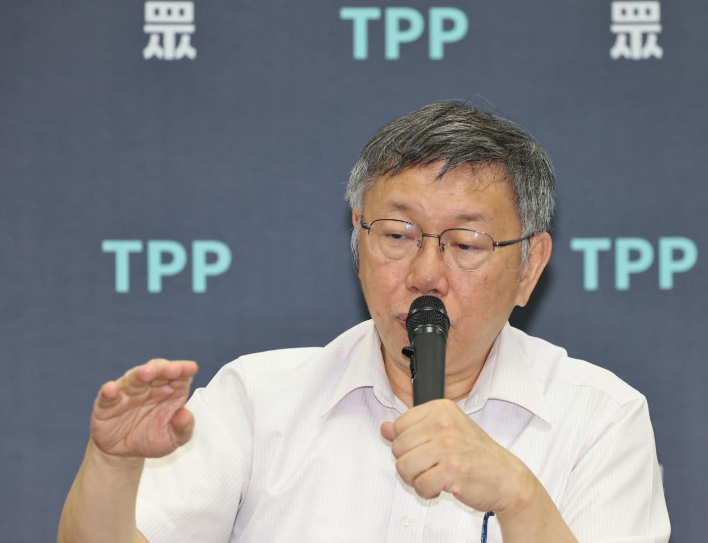 根據《美麗島電子報》最新民調,民眾黨的反感度飆高,對黨主席柯文哲的不信任也爆增。資料照片/林啟弘攝