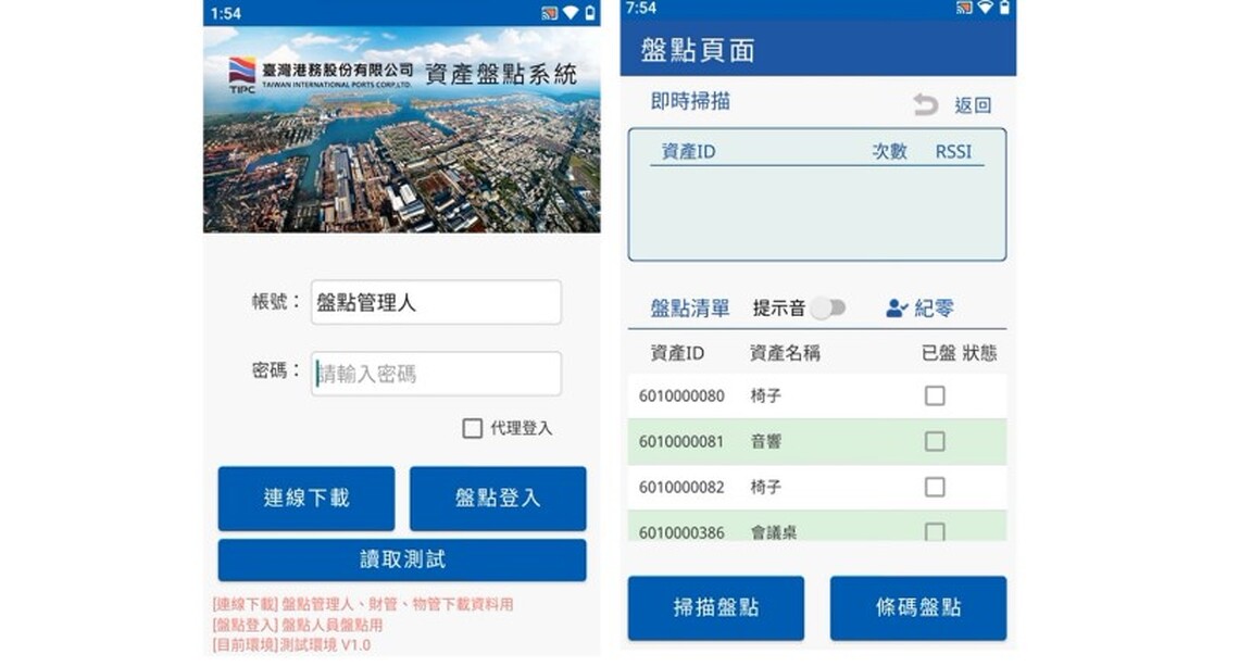 港務公司成功導入RFID盤點系統 優化財產盤點作業