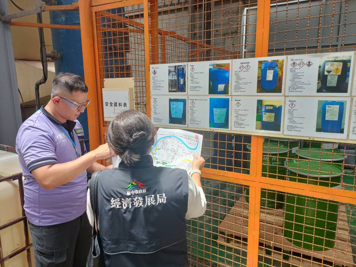 中市消防局落實公共危險物品場所查核 守護市民生命財產安全