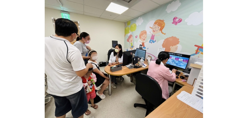 醫院兒科診間首創引進體感互動遊戲 小朋友看診不再怕怕