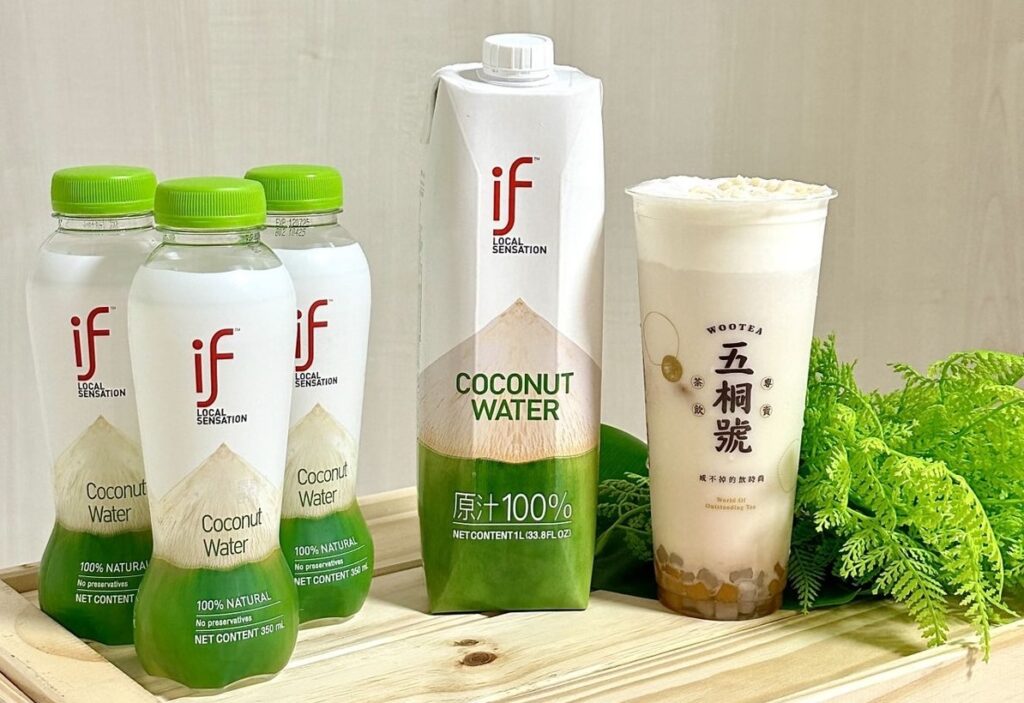 泰國 if 100_椰子水 X 五桐號重磅聯名(圖片來源:IF 椰子水)