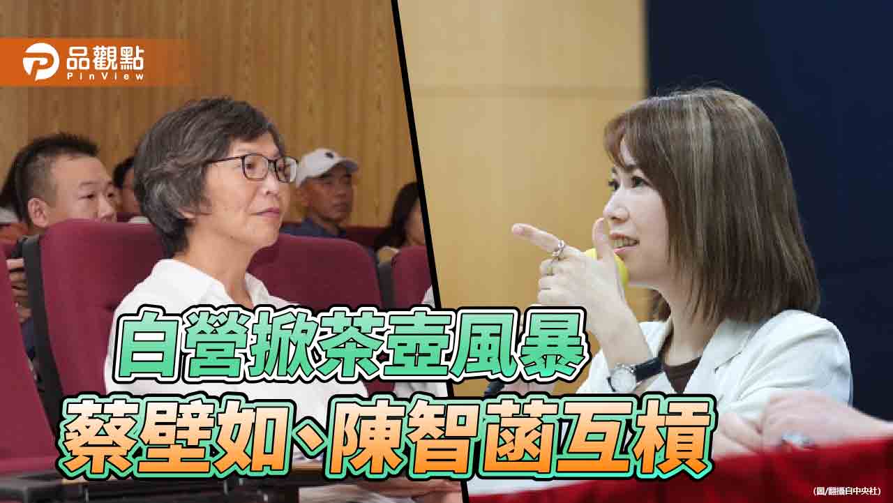 喊話「戰狼」2026出來選 陳智菡嗆蔡壁如「市府顧問」不得介入黨務