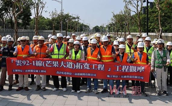 (有影片)/雲林虎尾芒果大道拓寬工程觀摩會 張麗善:以高標準打造優質生活圈