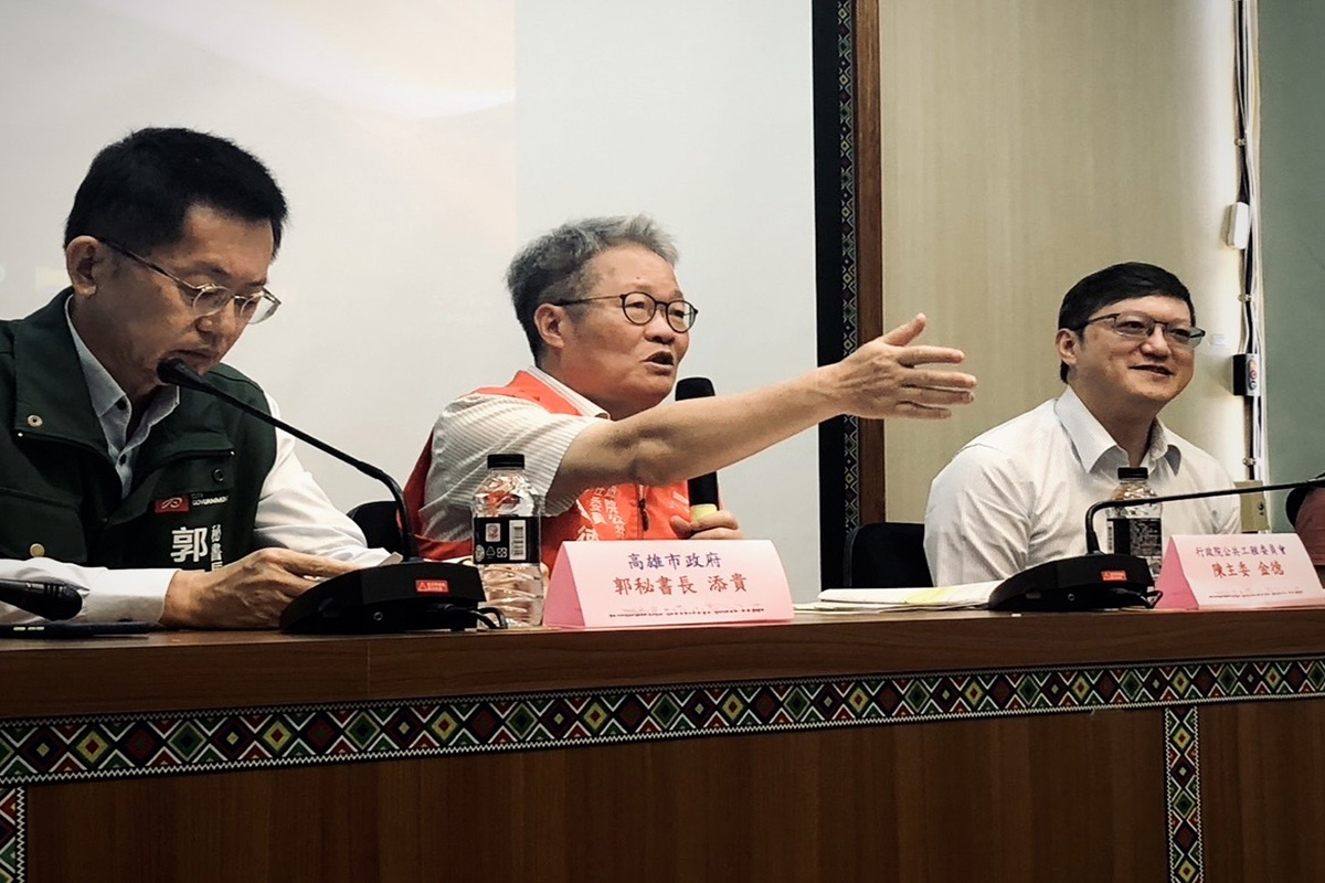 陳金德赴高雄現勘凱米災後復建 指示跨部會研提荖濃溪水系治理