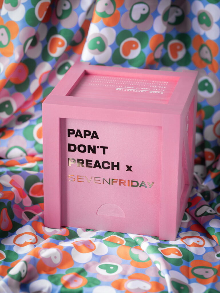 SEVENFRIDAY 攜手PAPA DON`T PREACH推出聯名系列腕錶