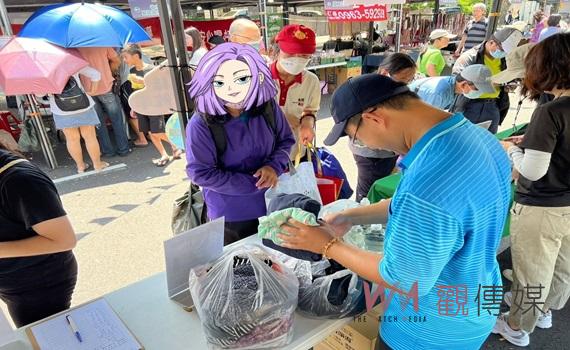 嘉有好市集倡導永續環境 舊衣回收、再生家具展售