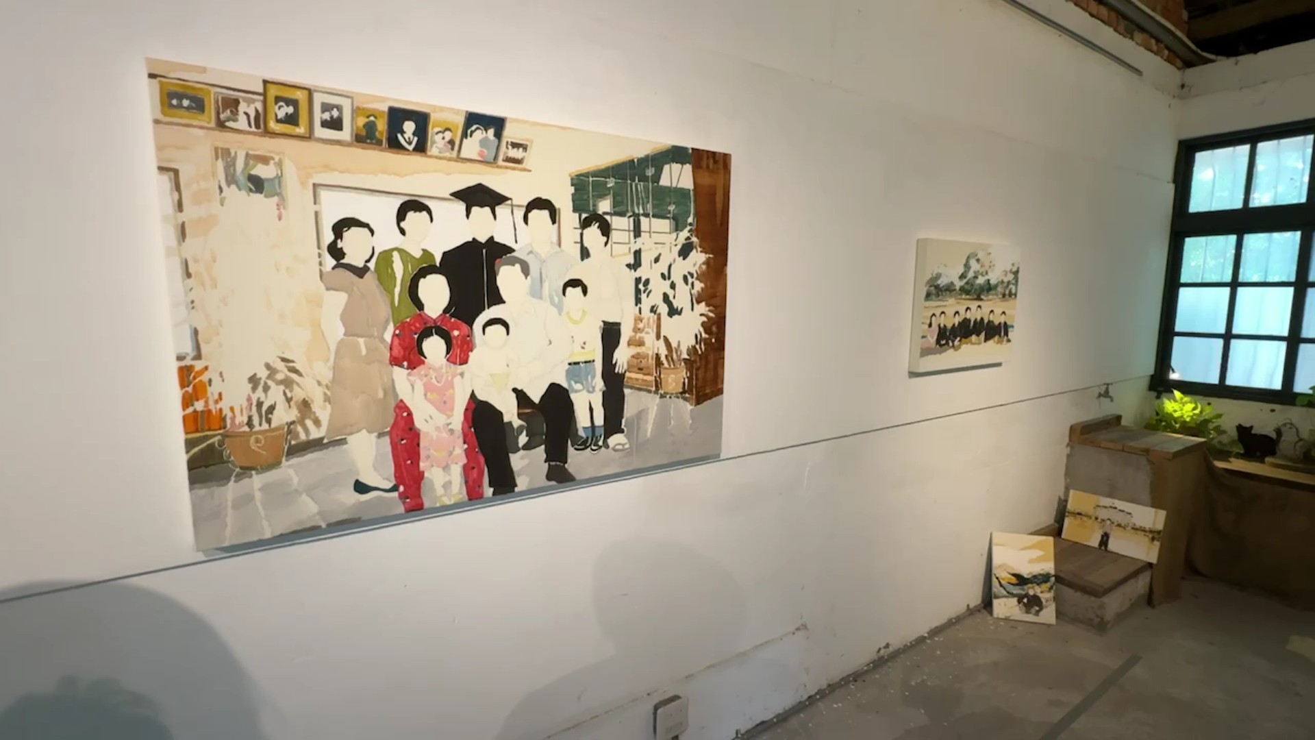 ▲2024年跑攤藝術季，今年的主題圍繞「家」，12位來自不同領域的藝術家，從凝聚到發散，透過藝術重新探索這片土地。（記者張溎壕攝）