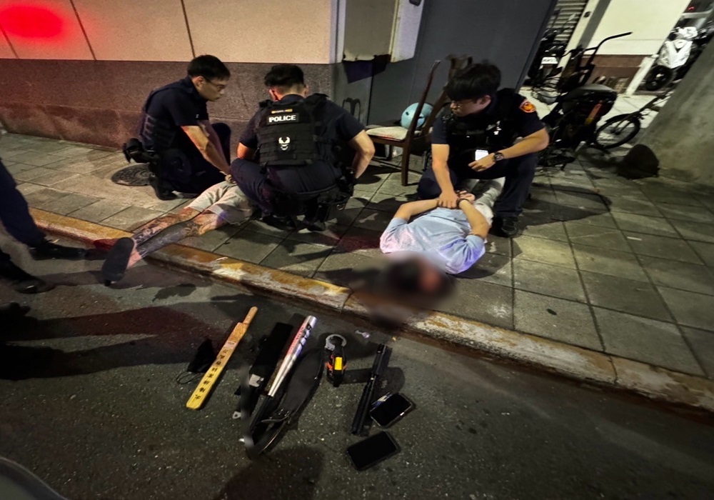 為討債深夜放炮滋事 新莊警逮人暴力零容忍 245 248240828a05