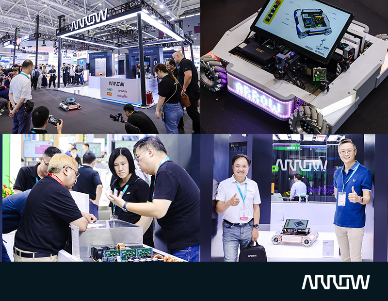 艾睿電子聯合安森美在PCIM Asia 展覽會 展示智能製造應用自主移動機器人平台