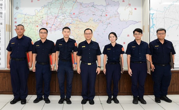 嘉縣警6件6人「為民服務優良員警」受公開表揚