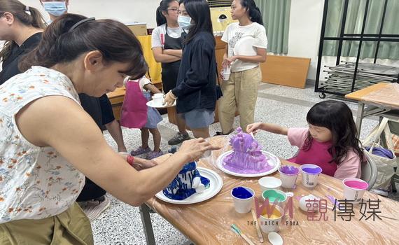 埔心鄉立圖書館暑假親子活動小而美 以藝術DIY讓家庭藝起動起來