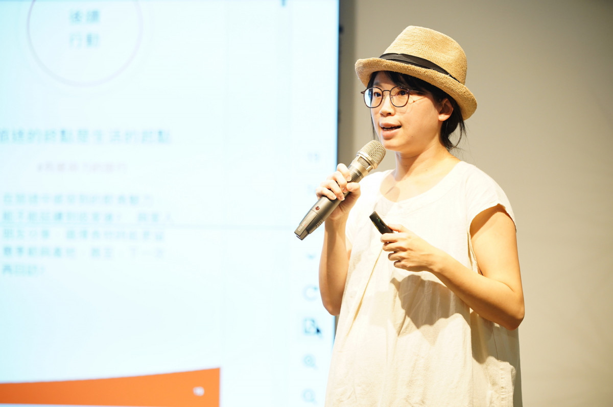 島內散步資深總監郭又甄說,參與食物旅程體驗活動後,民眾就會開始在三餐中為地球選擇未來。